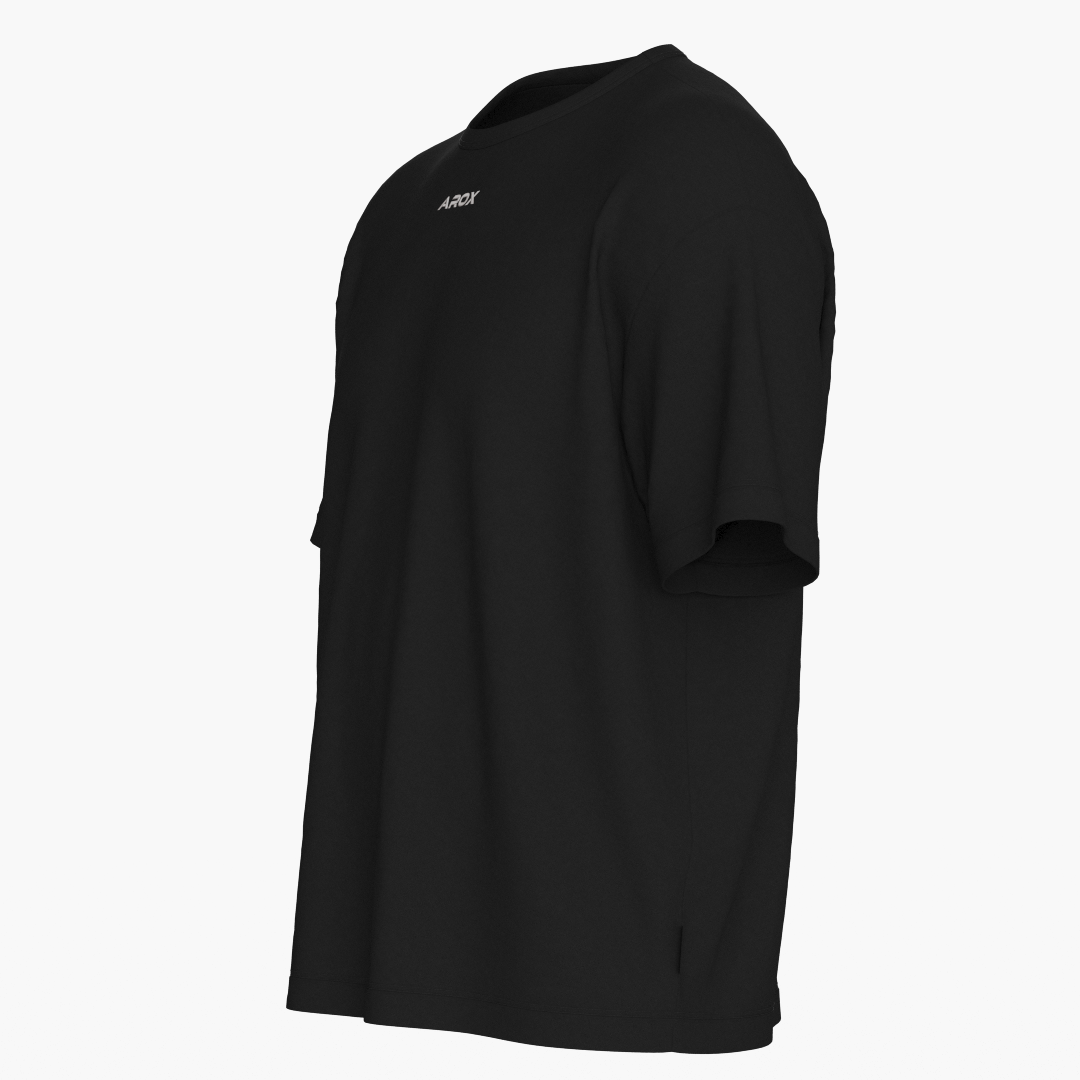 SportsTech oversized t-shirt (Sort)