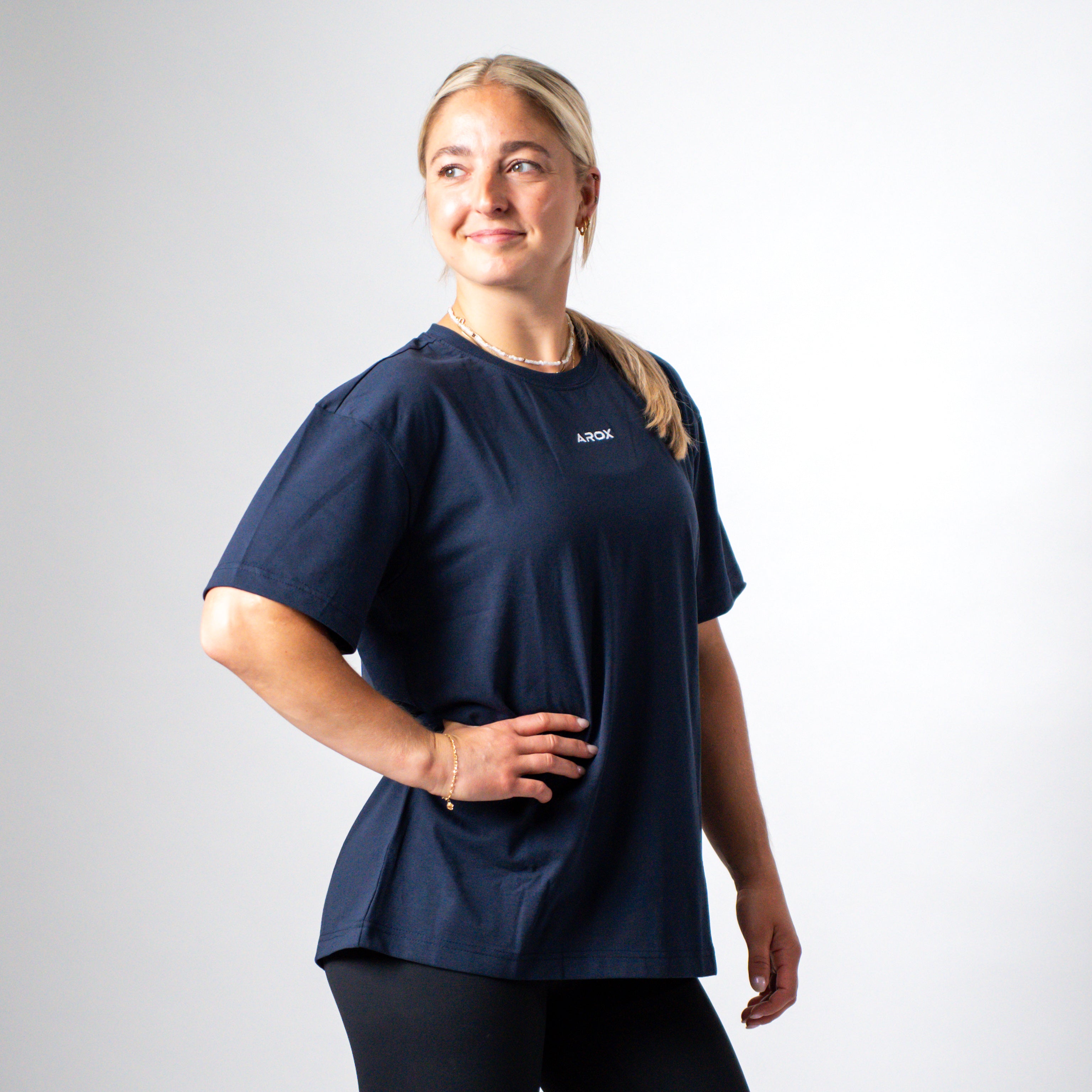 SportsTech oversized t-shirt (Navy blue)