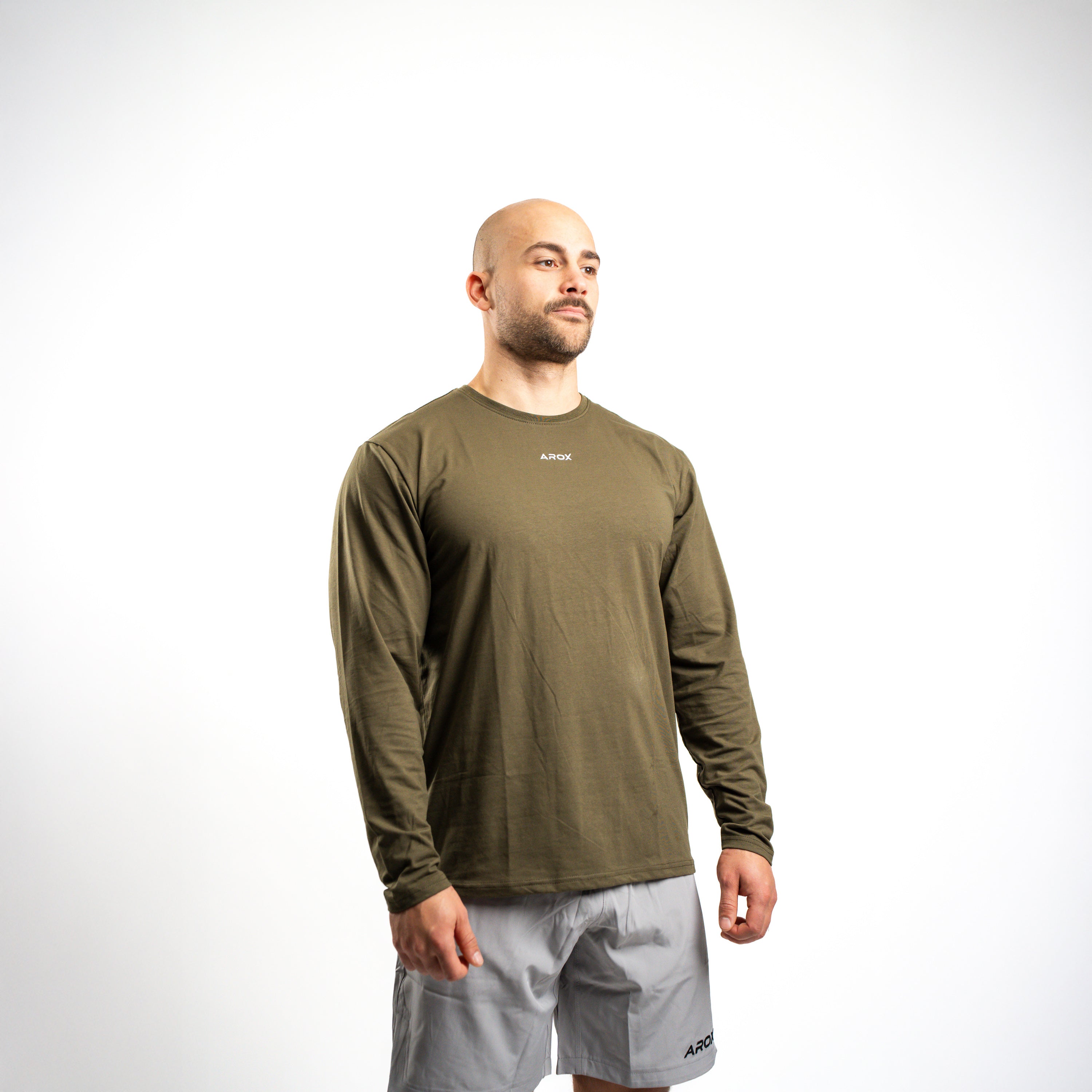 SportsTech herre langærmet (Ranger green)