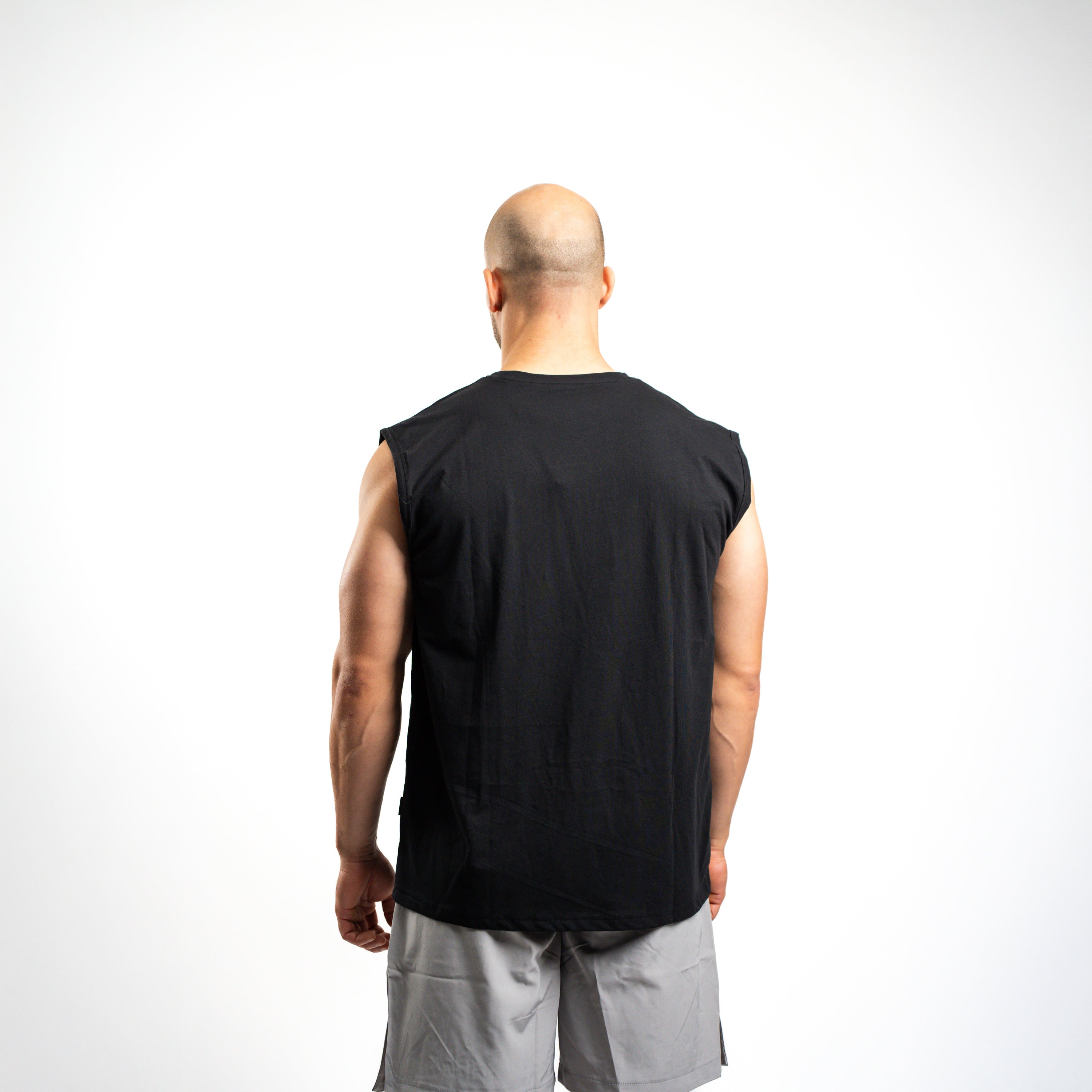 SportsTech herre no-sleeve (Sort)