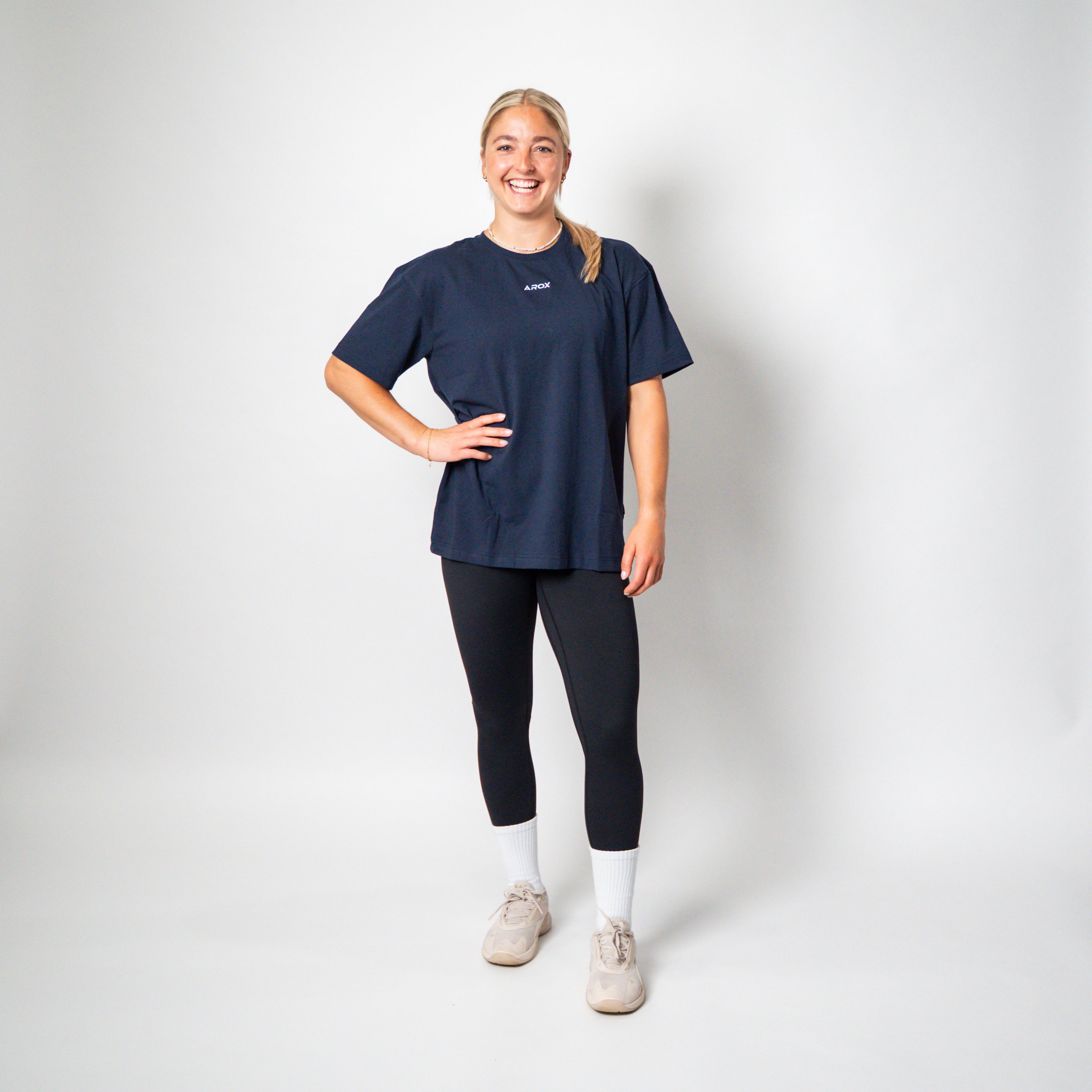 SportsTech oversized t-shirt (Navy blue)