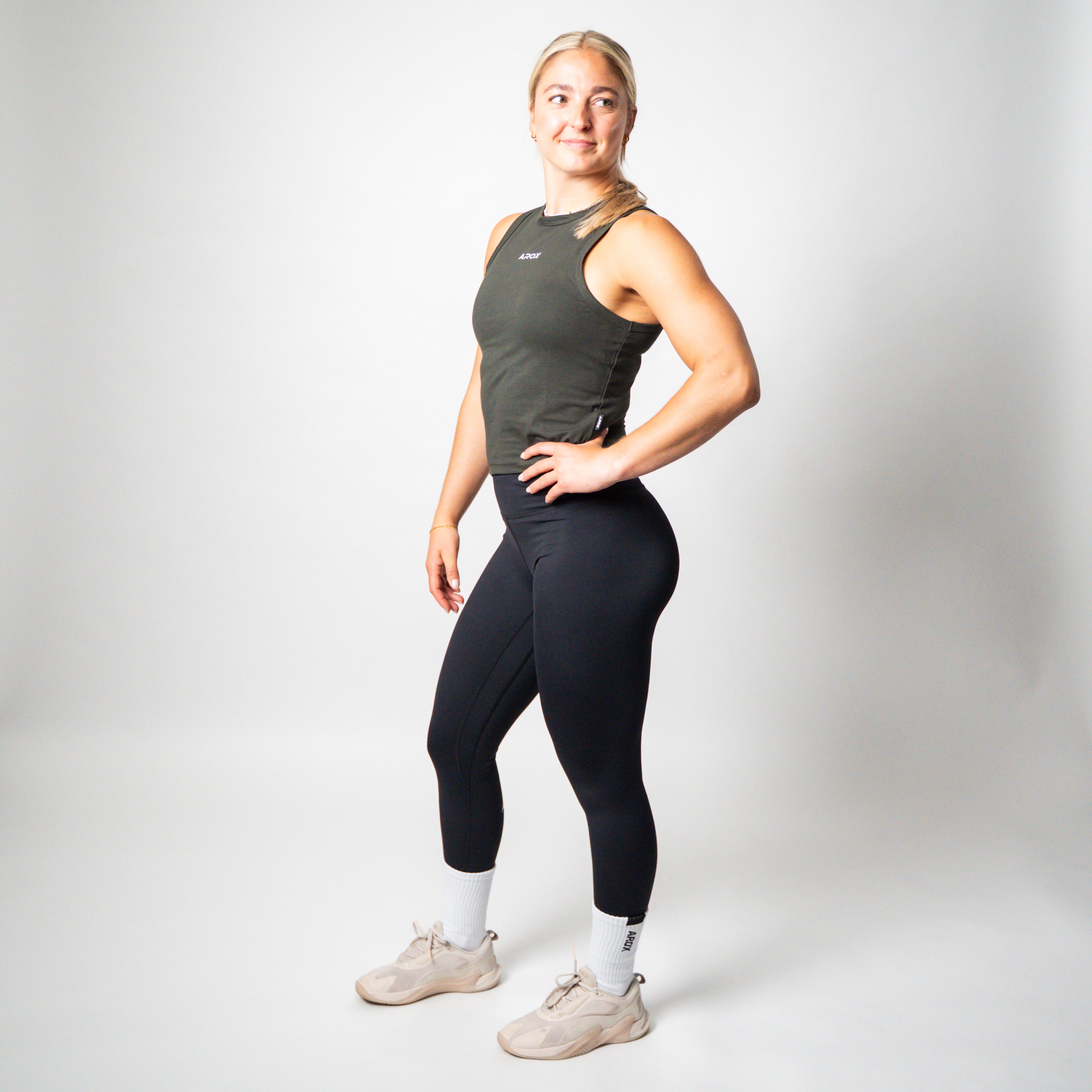 SportsTech kvinde top (Ranger green)