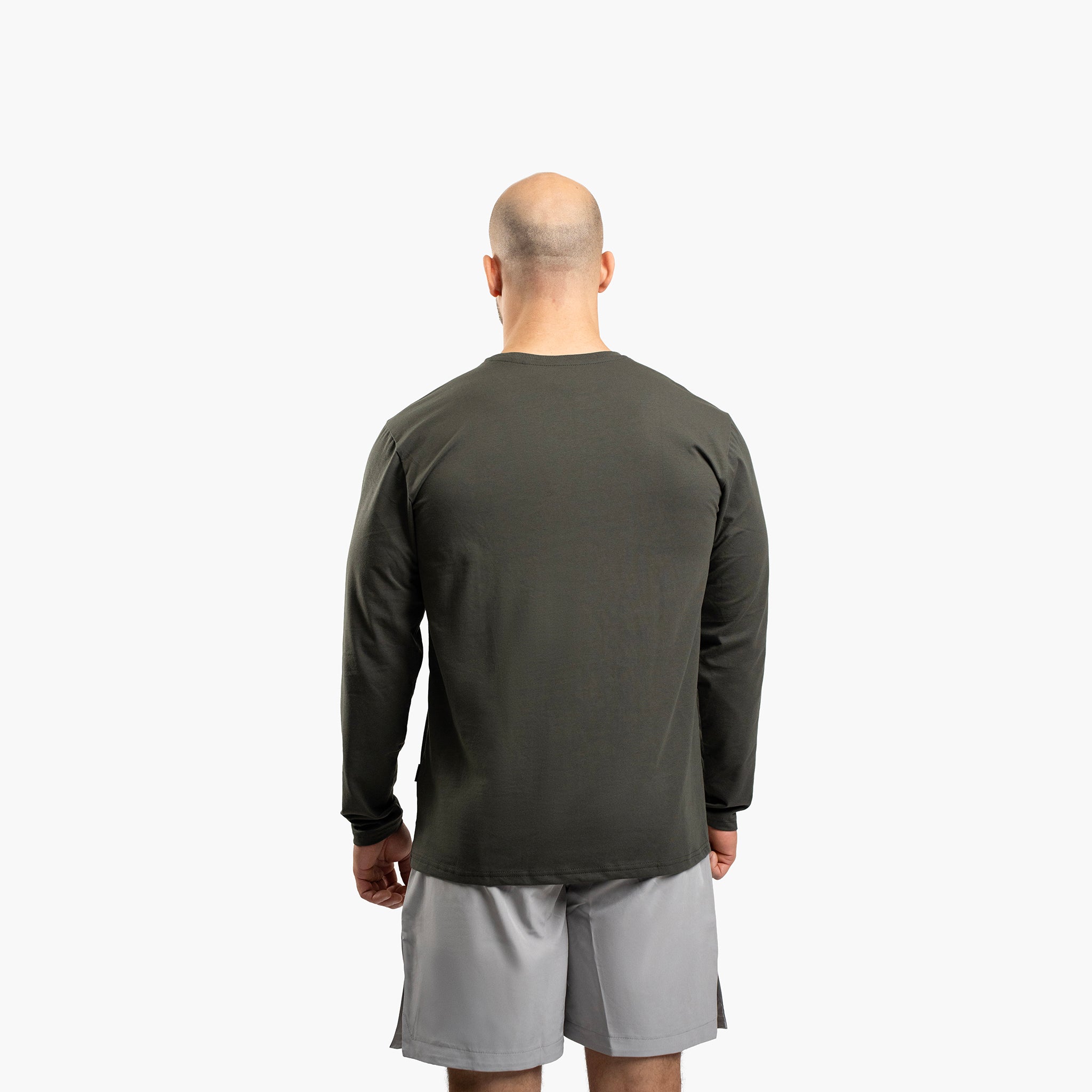 SportsTech herre langærmet (Dark grey)