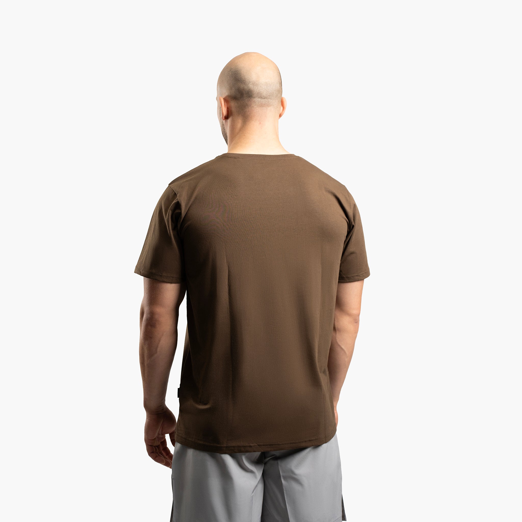 SportsTech unisex T-shirt (Dark brown)