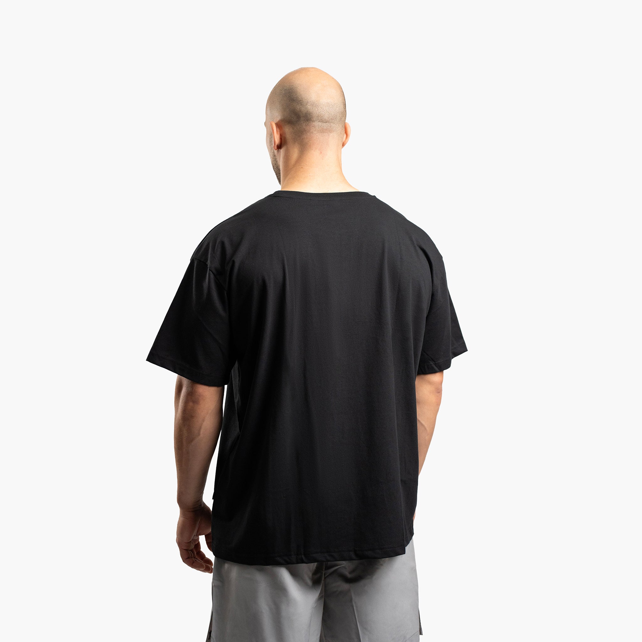 SportsTech oversized t-shirt (Sort)