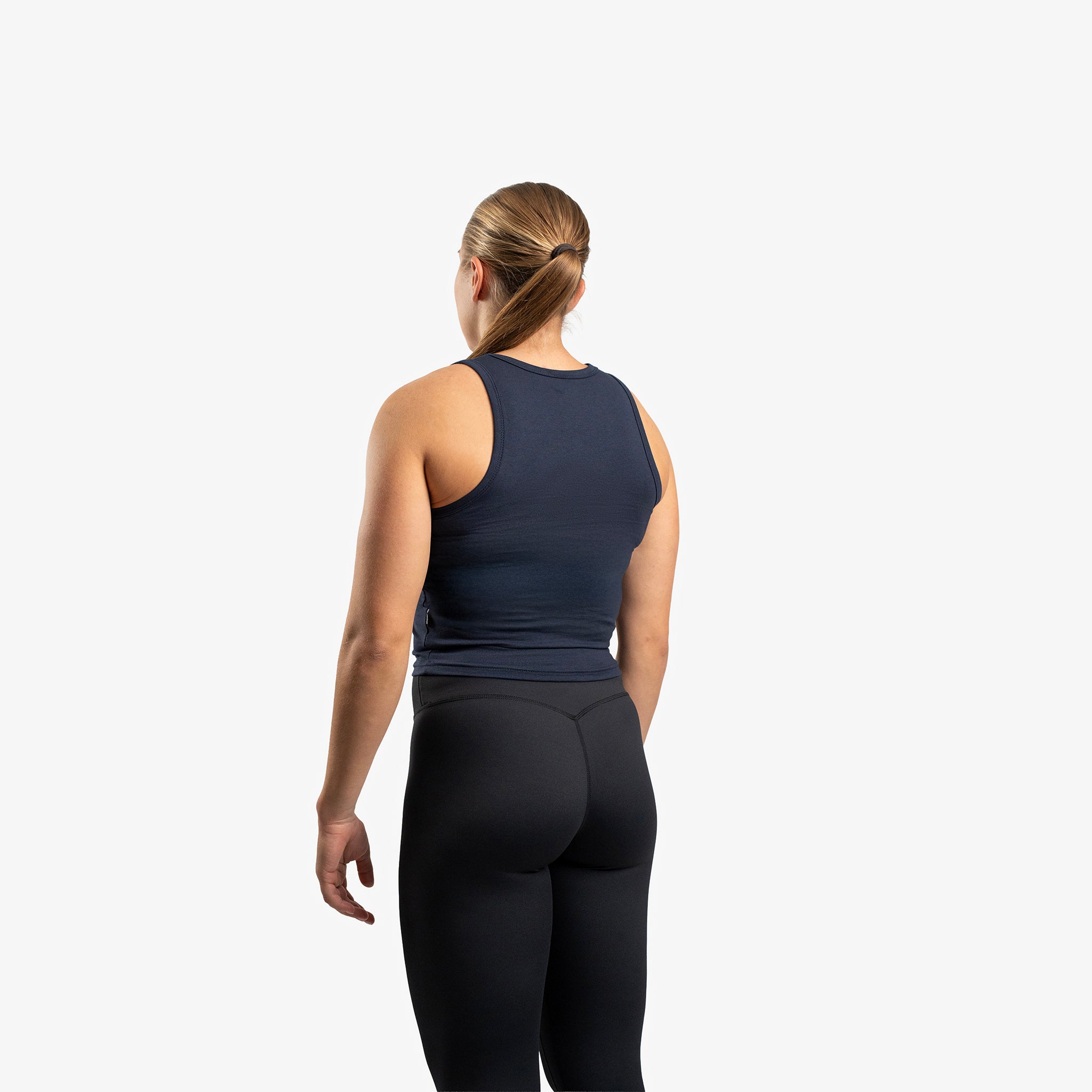 SportsTech kvinde top (Deep navy)