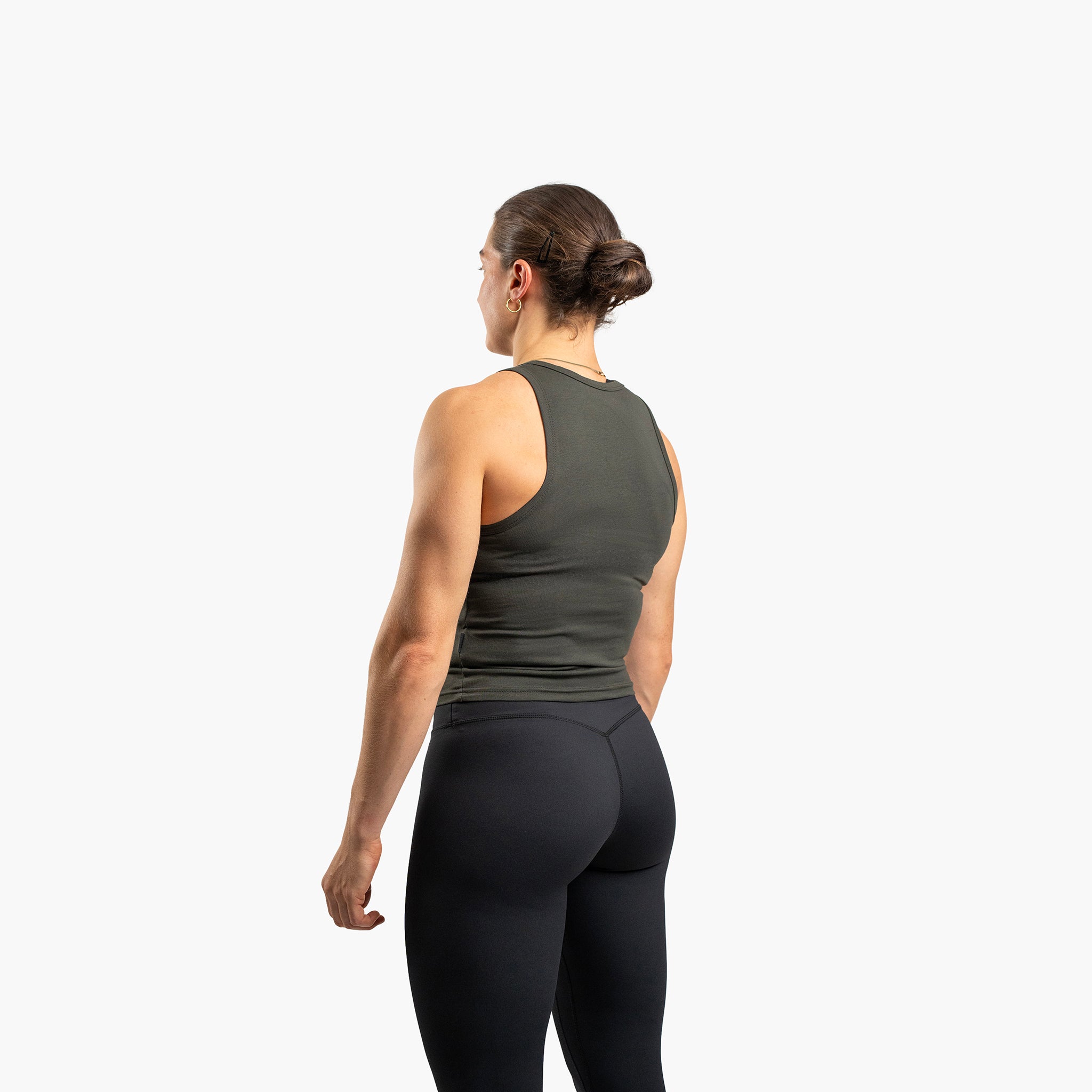 SportsTech kvinde top (Dark grey)