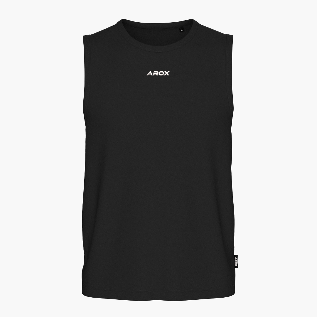 SportsTech herre no-sleeve (Sort)