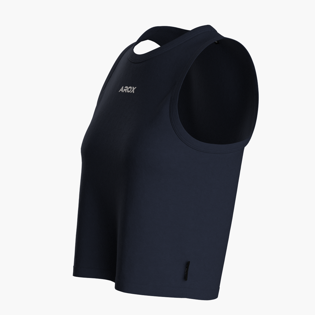 SportsTech kvinde top (Deep navy)