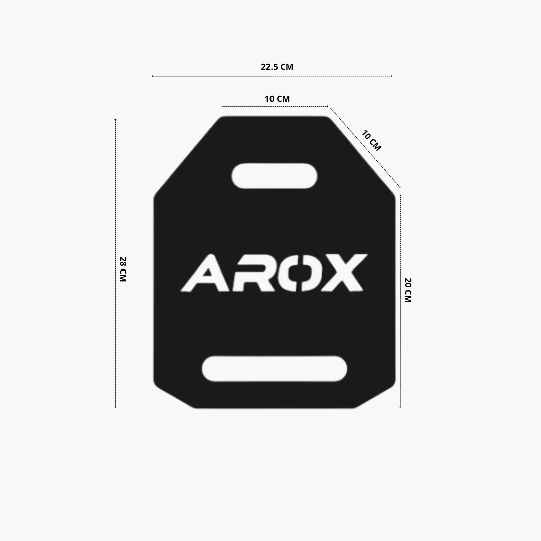 Vægtpladesæt kurvet