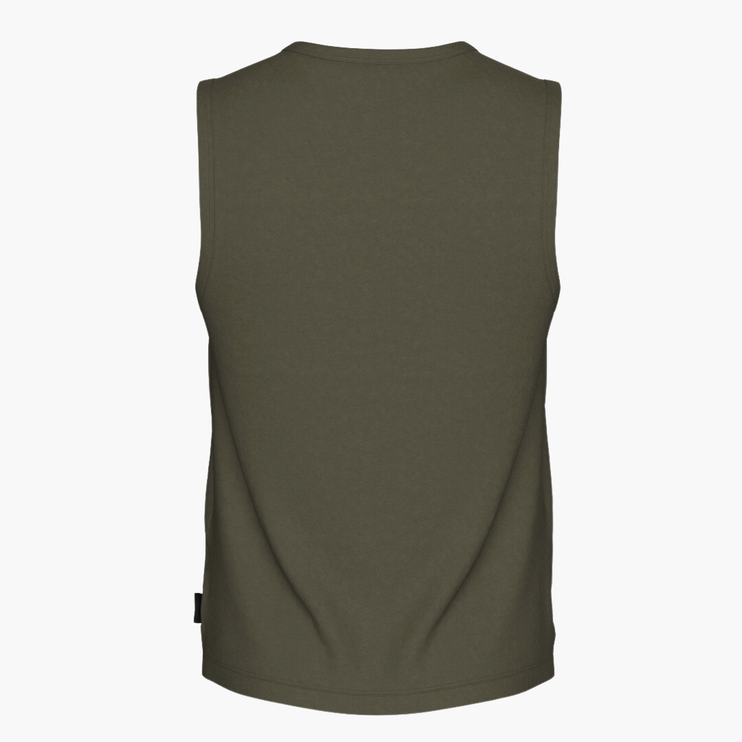 SportsTech herre no-sleeve (Ranger green)