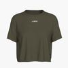 SportsTech kvinde box crop t-shirt (Ranger green)