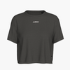 SportsTech kvinde box crop t-shirt (Dark grey)