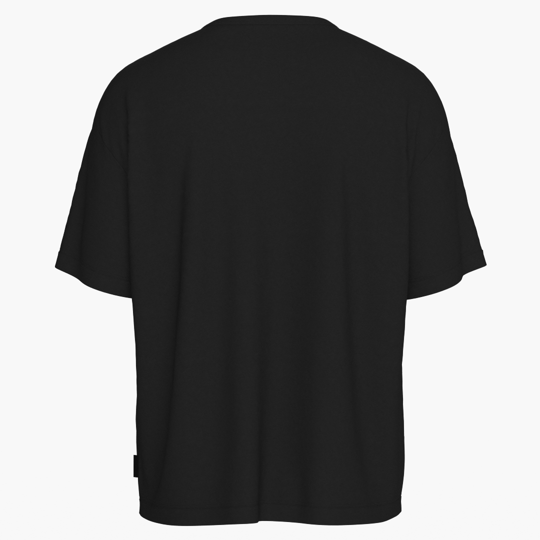 SportsTech oversized t-shirt (Sort)