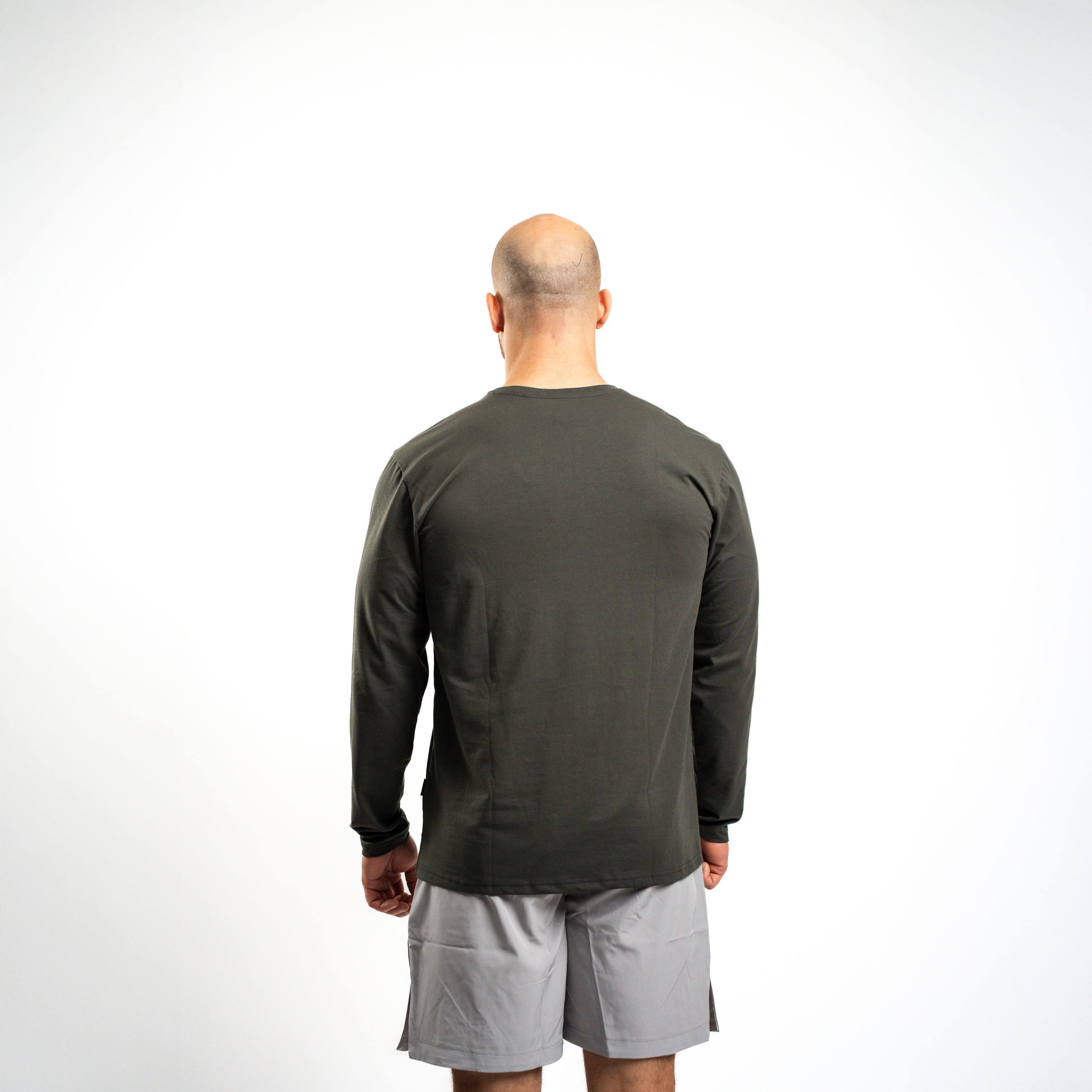 SportsTech herre langærmet (Dark grey)