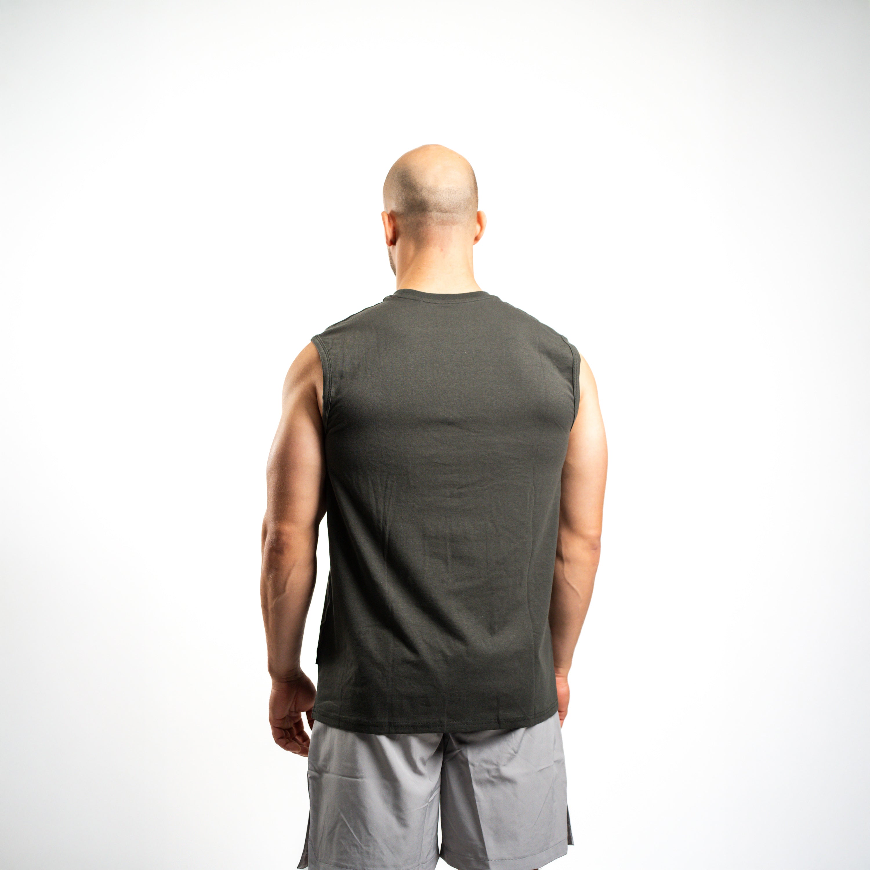 SportsTech herre no-sleeve (Dark grey)