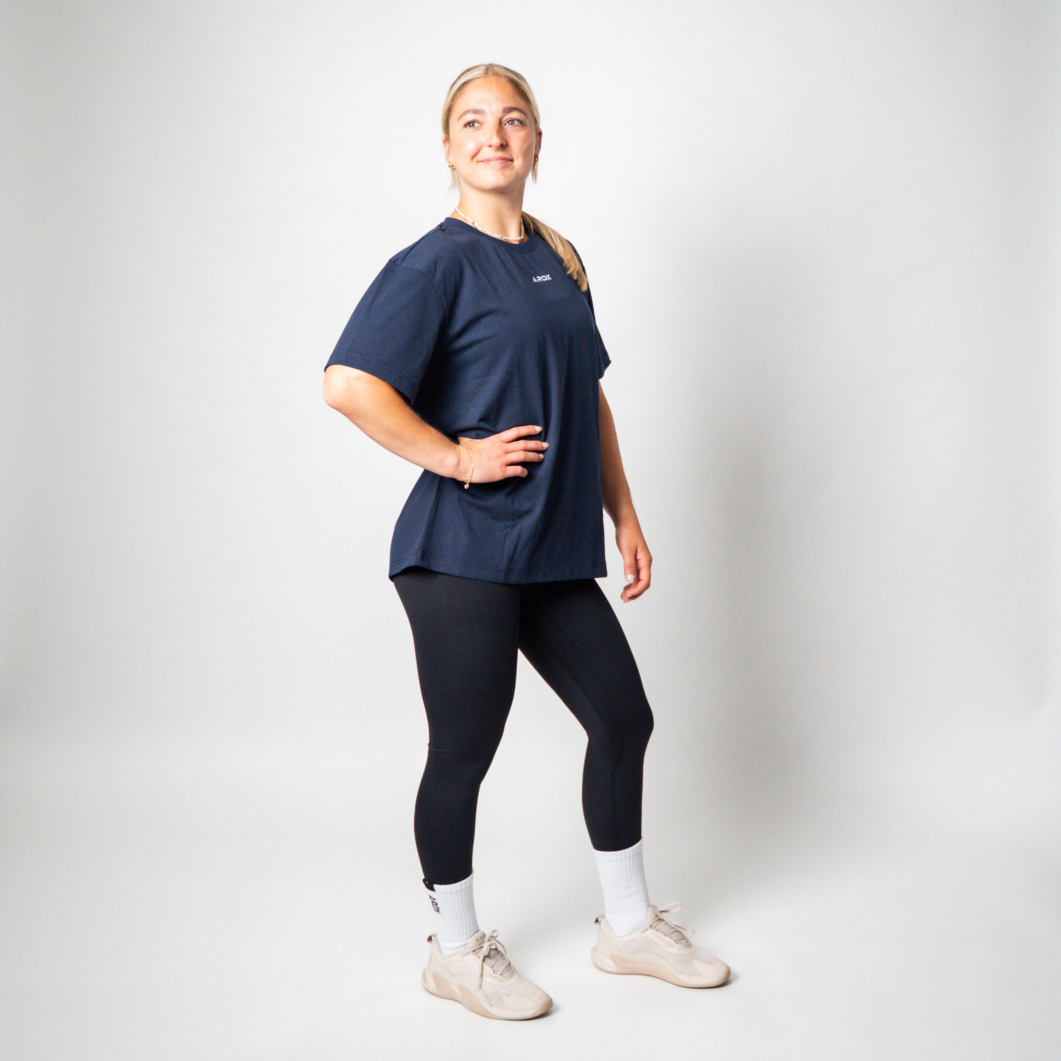 SportsTech oversized t-shirt (Sort)