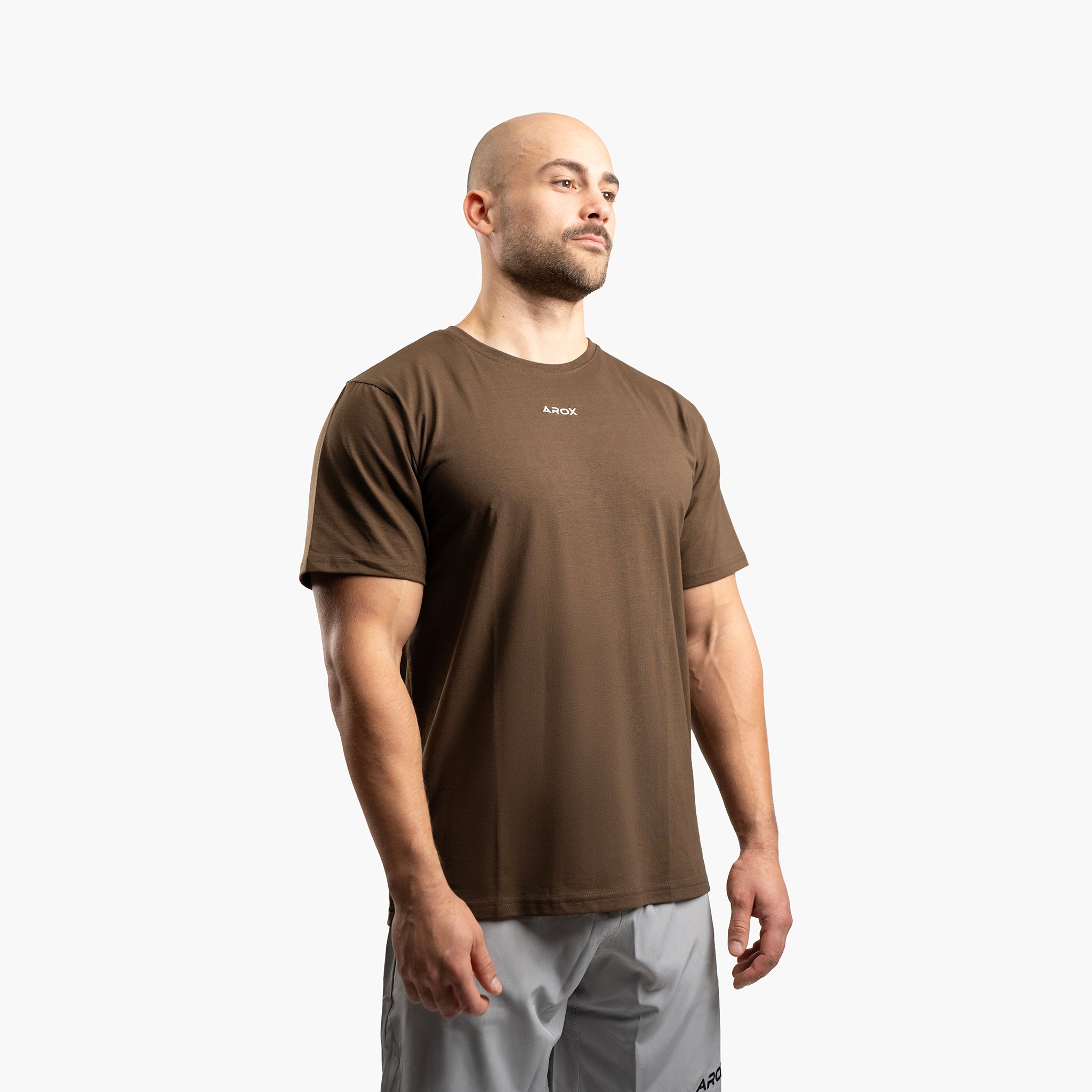 SportsTech unisex T-shirt (Dark brown)