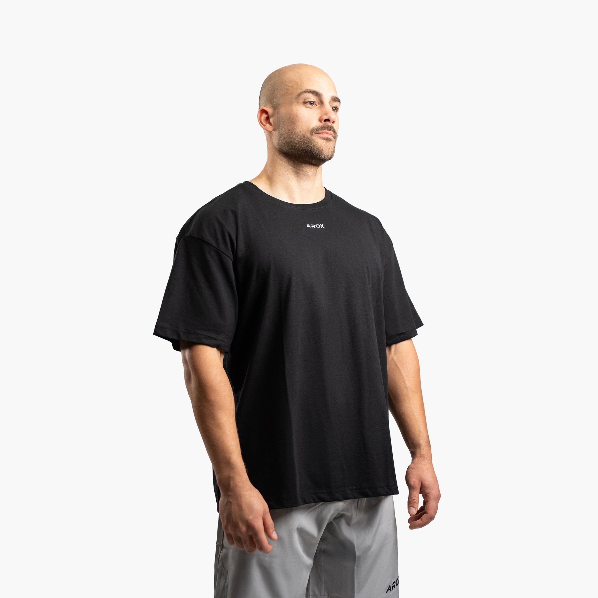 SportsTech oversized t-shirt (Sort)
