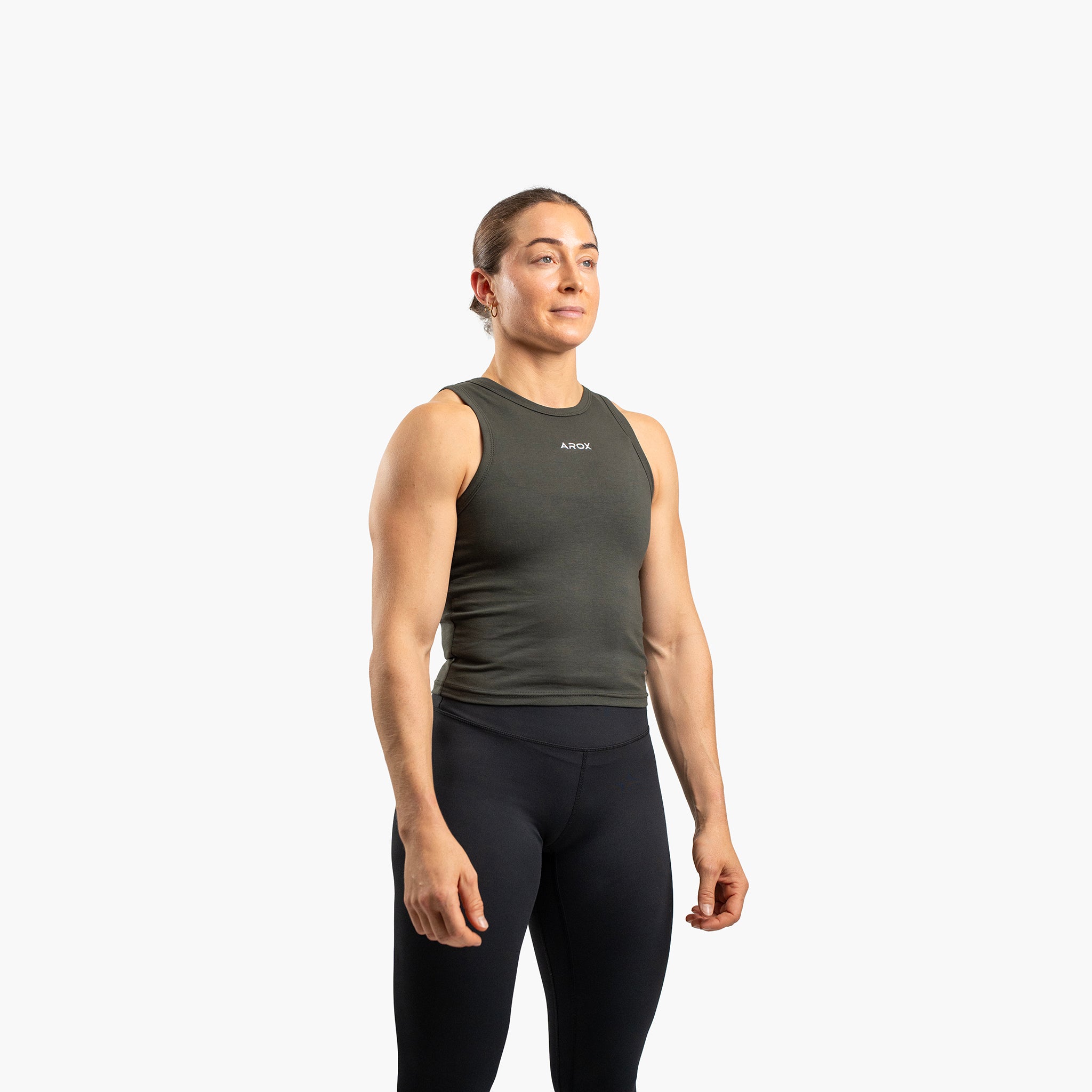 SportsTech kvinde top (Dark grey)